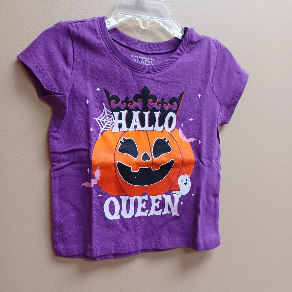 Halloween pumpkin shirt - 18-24m